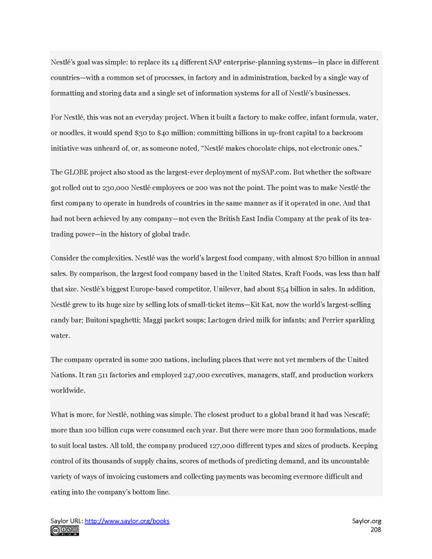 Fundamentals of Global Strategy - Page 208